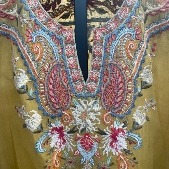 Johnny Was Workshop Embroidered Tunic - Picture 2 of 5